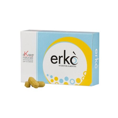 Rikrea Erko' 30 Compresse - Integratori per il cuore e colesterolo - 925604466 - Rikrea - € 19,17