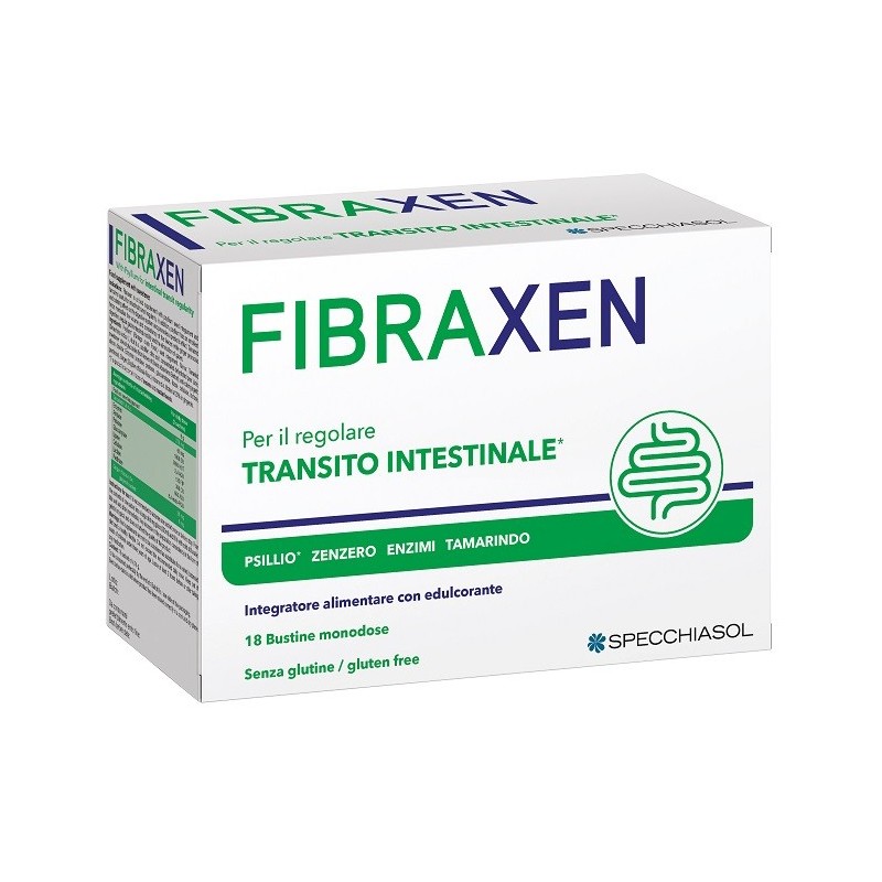 Specchiasol Fibraxen Integratore Per Regolarità Intestinale 18 Bustine - Integratori per regolarità intestinale e stitichezza...
