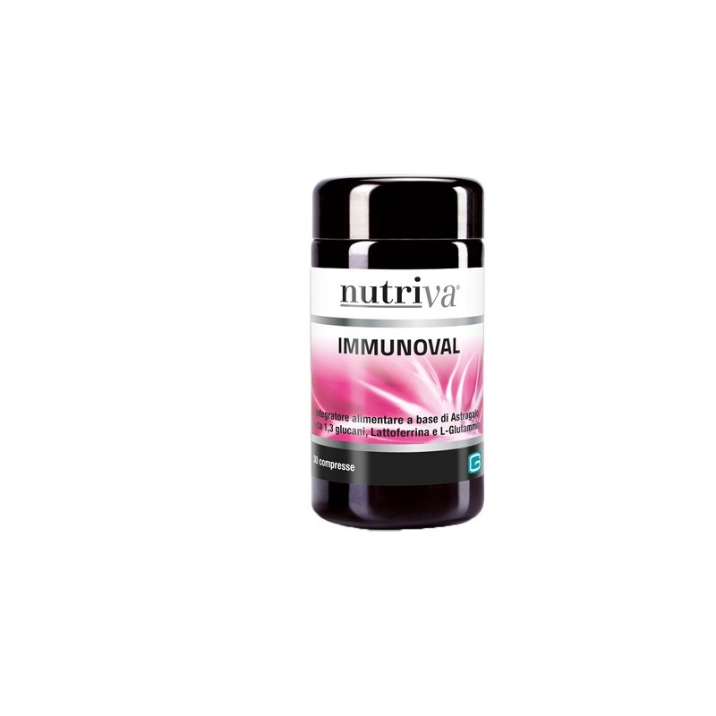 Nutriva Immunoval Integratore Per Il Sistema Immunitario 30 Compresse Nutriva - 1