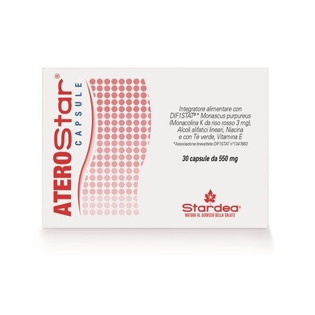 Stardea Aterostar 30 Capsule - Integratori per il cuore e colesterolo - 903965046 - Stardea - € 18,80
