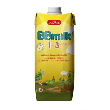 Steve Jones BBmilk 1-3 Anni Latte di Crescita Liquido 500 Ml - Latte in polvere e liquido per neonati - 973916380 - Buona - €...