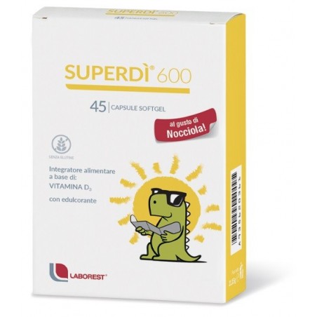 Uriach Italy Superdi' 600 45 Capsule - Vitamine e sali minerali - 935620361 - Uriach Italy - € 12,03