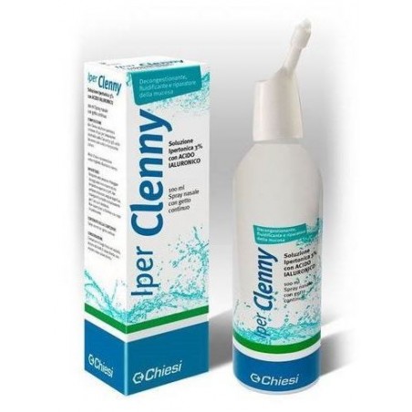 Chiesi Farmaceutici Iper Clenny Spray Nasale Erogazione Continua Soluzione Ipertonica Con Acido Ialuronico 100 Ml - Soluzioni...