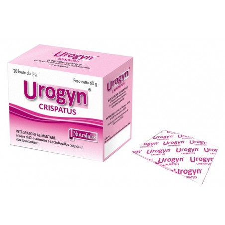 Nutralabs Urogyn Crispatus 20 Bustine 3 G - Integratori per cistite - 982594347 - Nutralabs - € 20,92