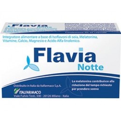 Italfarmaco Flavia Notte 30 Capsule Molli - Integratori per umore, anti stress e sonno - 971550886 - Italfarmaco - € 25,30