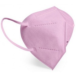 Mascherina Protettiva FFP2 Covid-19 Rosa 1 Pezzo My Benefit - 1