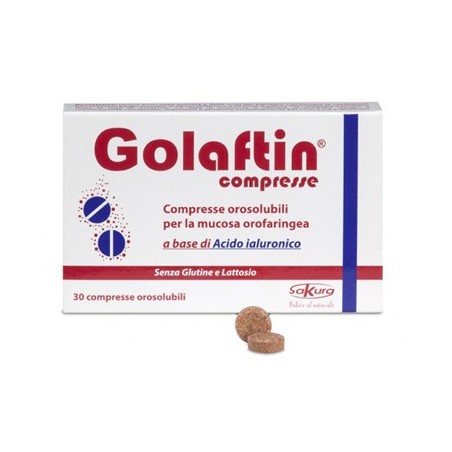 Sakura Italia Golaftin 30 Compresse Orosolubili - Prodotti fitoterapici per raffreddore, tosse e mal di gola - 934639461 - Sa...