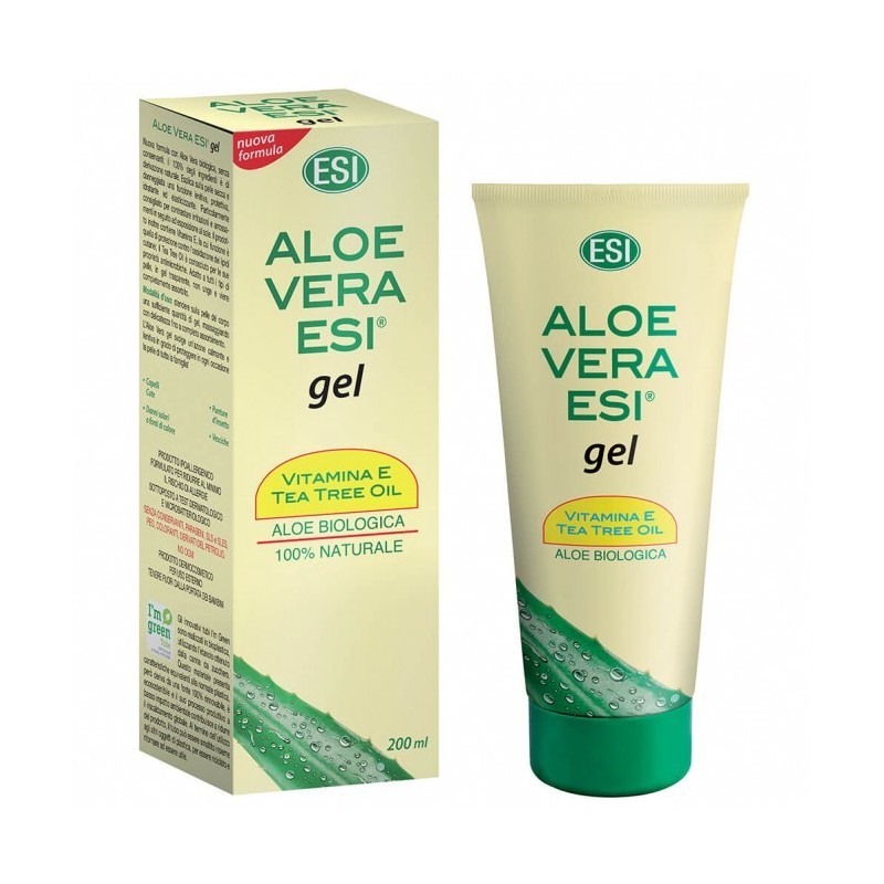 Esi Aloe Vera Gel Vitamina E Tea Tree 200 Ml - Igiene corpo - 979660875 - Esi - € 13,90