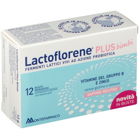 Lactoflorene Plus Bimbi Fermenti Lattici 12 Bustine Lactoflorene - 1 Lactoflorene Plus Bimbi Fermenti Lattici 12 Bustine Lactoflorene - 1