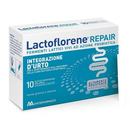 Lactoflorene Repair Fermenti Lattici Vivi 10 Bustine - Integratori di fermenti lattici - 981265414 - Lactoflorene - € 14,40