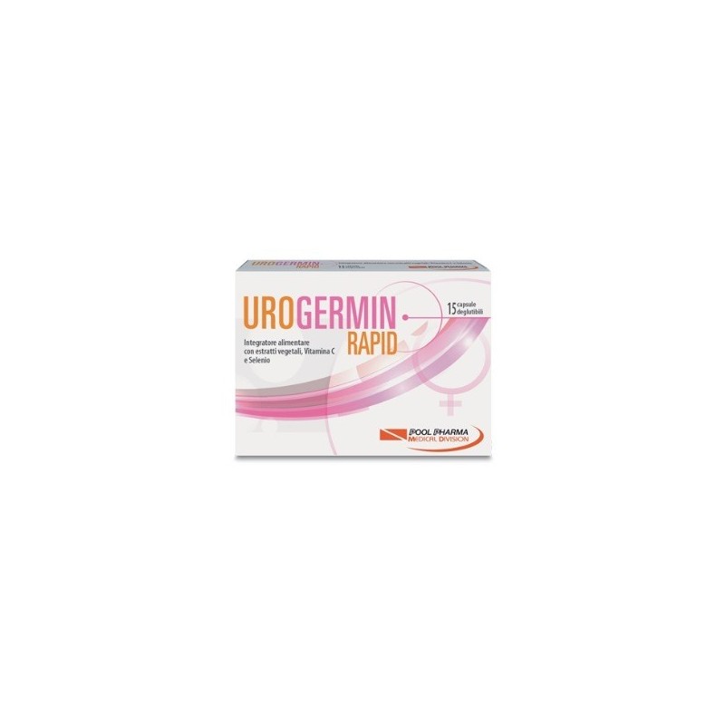 Pool Pharma Urogermin Cisti Rapid 15 Capsule Deglutibili - Integratori per cistite - 934848932 - UroGermin - € 12,98