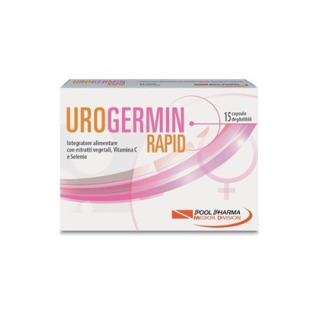 Pool Pharma Urogermin Cisti Rapid 15 Capsule Deglutibili - Integratori per apparato uro-genitale e ginecologico - 934848932 -...