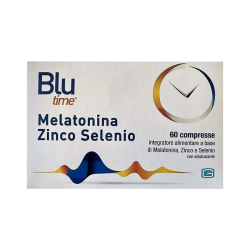 Blu Time Melatonina Zinco e Selenio 60 Compresse Blu Time - 1