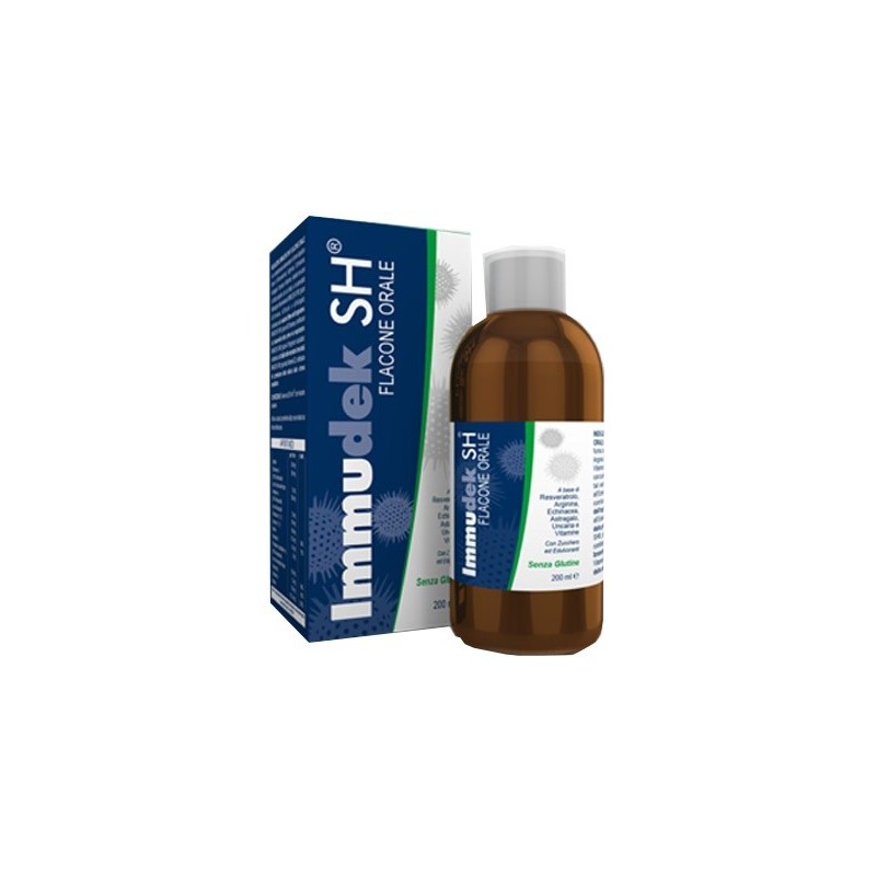 Shedir Pharma Unipersonale Immudek Sh Sciroppo 200 Ml - Integratori per difese immunitarie - 903969234 - Shedir Pharma - € 15,70