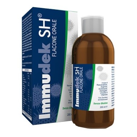 Shedir Pharma Unipersonale Immudek Sh Sciroppo 200 Ml - Integratori per difese immunitarie - 903969234 - Shedir Pharma - € 15,70