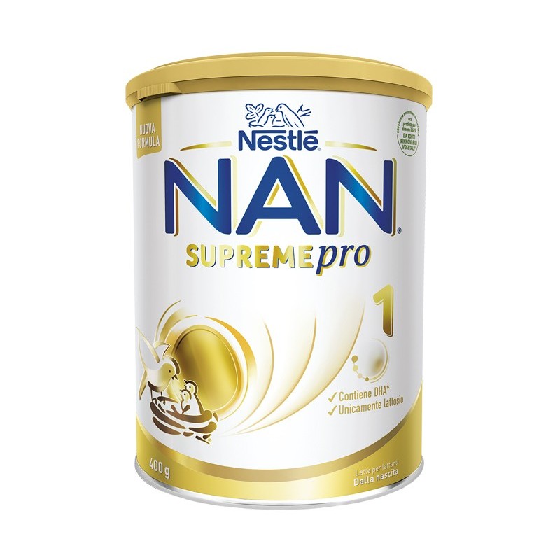 Nestle' It. Nestle' Nan Supreme Pro 1 400 G - Latte in polvere e liquido per neonati - 941437168 - Nestle' It. - € 13,90