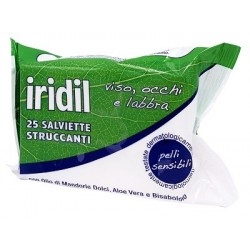 Iridil Salviette Struccanti Delicate 25 Pezzi - Detergenti, struccanti, tonici e lozioni - 935237180 - Iridil - € 3,79