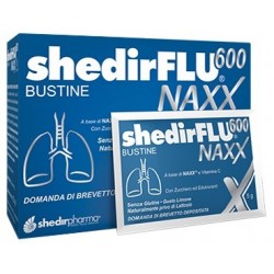 Shedirflu 600 Naxx Integratore per Vie Respiratorie 20 Bustine - Integratori per apparato respiratorio - 942456043 - Shedir P...