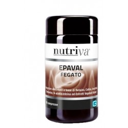 Nutriva Epaval 60 Compresse - Integratori per fegato e funzionalità epatica - 930856707 - Nutriva