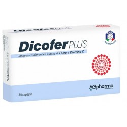 Ag Pharma Dicofer Plus 30 Capsule - Vitamine e sali minerali - 945228435 - Ag Pharma - € 21,74
