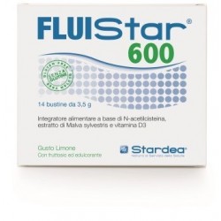 Fluistar 600 Fluidificante per Vie Respiratorie 14 Bustine - Integratori per apparato respiratorio - 927221263 - Stardea - € ...
