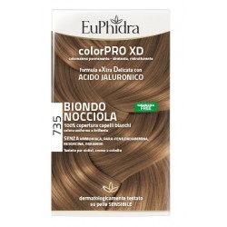 Zeta Farmaceutici Euphidra Colorpro Xd 735 Biondo Nocciola Gel Colorante Capelli In Flacone + Attivante + Balsamo + Guanti - ...