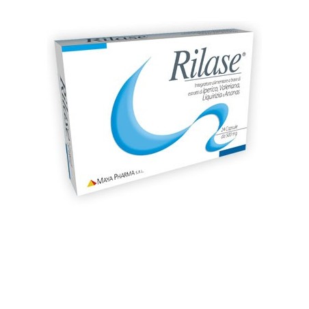 Maya Pharma Rilase 24 Capsule - Integratori per umore, anti stress e sonno - 904354925 - Maya Pharma - € 14,84