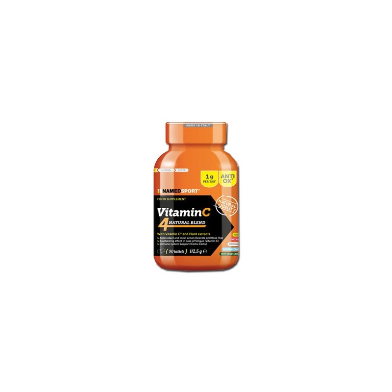 Namedsport Vitamin C 4 Natural Blend 90 Compresse - Vitamine e sali minerali - 935529521 - Namedsport - € 17,45