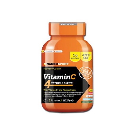 Namedsport Vitamin C 4 Natural Blend 90 Compresse - Vitamine e sali minerali - 935529521 - Namedsport - € 17,79