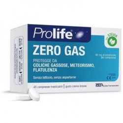 Prolife Zero Gas Rimuovere i Gas Intestinali 45 Compresse - Gonfiore addominale - 944918655 - Prolife - € 6,32