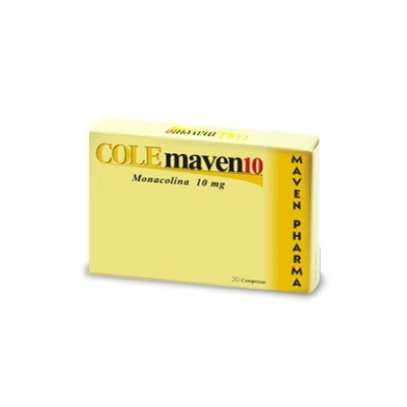 Maven Pharma Colemaven 10 20 Compresse - Circolazione e pressione sanguigna - 931999193 - Maven Pharma - € 16,80