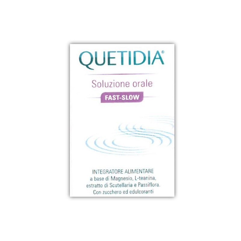 Neuraxpharm Italy Quetidia Soluzione Orale Fast Slow 150 Ml - Integratori per umore, anti stress e sonno - 940258849 - Neurax...