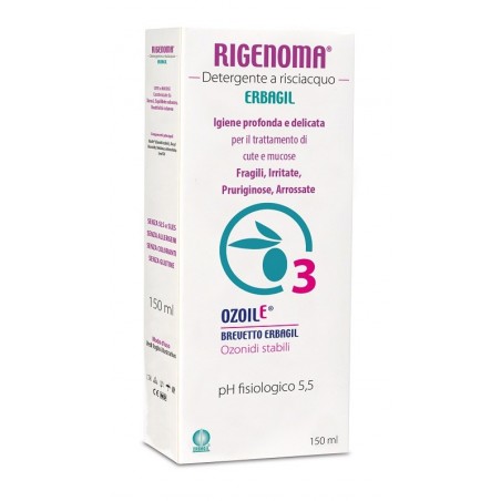 Erbagil Rigenoma Detergente A Risciacquo 150 Ml - Trattamenti per dermatite e pelle sensibile - 982007066 - Erbagil - € 17,71