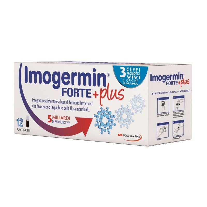 Pool Pharma Imogermin Forte Plus Per La Digestione 12 Flaconcini - Integratori e alimenti - 944677297 - Pool Pharma - € 13,77