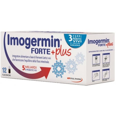Pool Pharma Imogermin Forte Plus Per La Digestione 12 Flaconcini - Integratori e alimenti - 944677297 - Pool Pharma - € 13,77