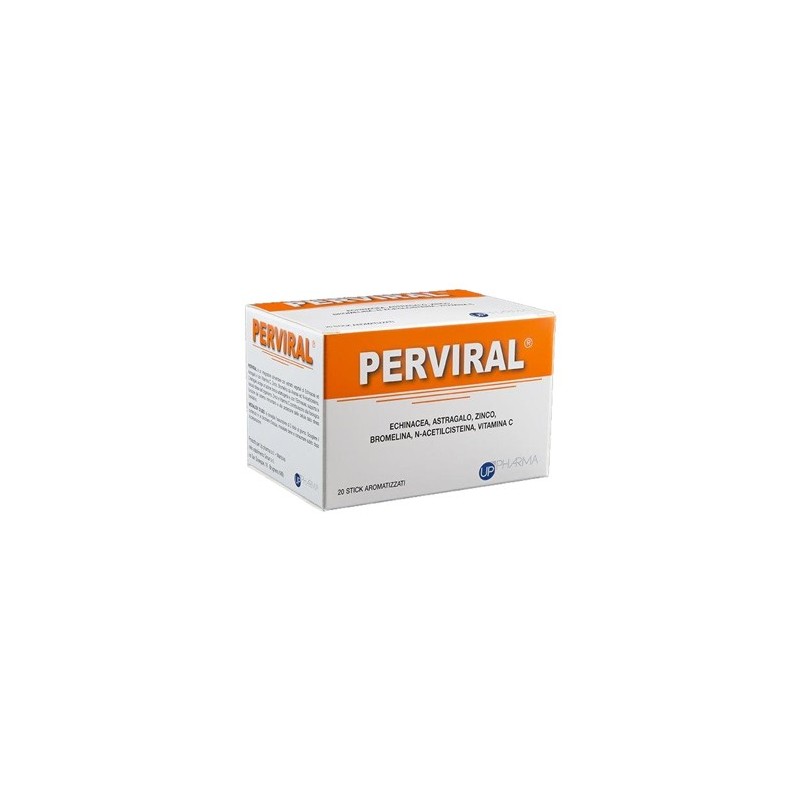 Up Pharma Perviral 20 Stick Astuccio 60 G - Integratori per difese immunitarie - 925930416 - Up Pharma - € 17,56