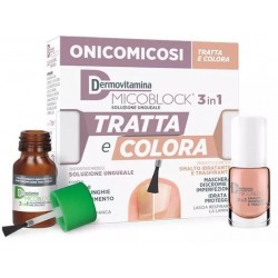 Dermovitamina Micoblock Tratta E Colora 3 In 1 - 7 + 5 Ml - Trattamenti per onicomicosi - 976293783 - Dermovitamina - € 18,06