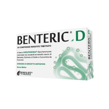 Dymalife Pharmaceutical Benteric D 30 Compresse Rivestite Tristrato - Integratori per apparato digerente - 942868151 - Dymali...