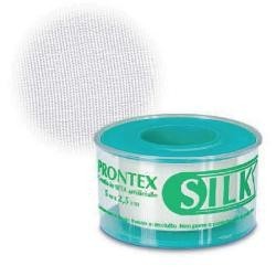 Safety Cerotto Rocchetto Prontex Silk Seta 2,5x500 Cm - Medicazioni - 901661239 - Safety - € 4,89