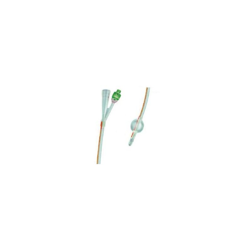 Safety Catetere Foley In Silicone Trasparente A 2 Vie Con Palloncino 5-10ml Diametro Ch20 6,66mm Lunghezza 40cm Safety - 1