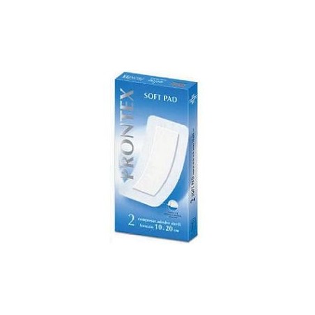 Safety Garza Compressa Soft Pad Autoadesiva 10x20cm 2 Pezzi - Medicazioni - 901550513 - Safety - € 3,98