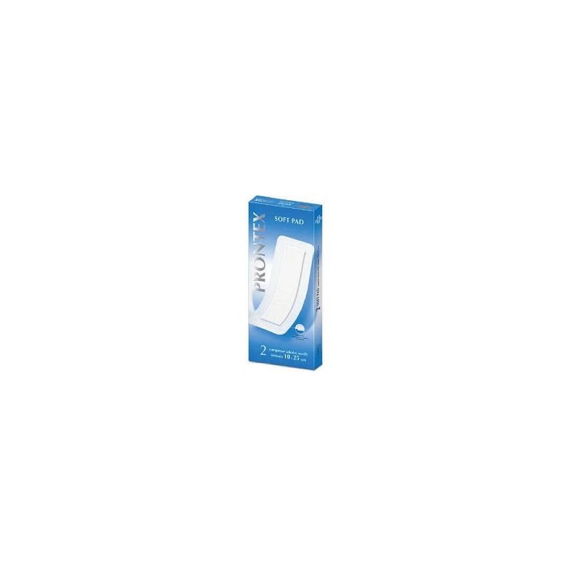 Safety Garza Compressa Soft Pad 10x25 Cm 2 Pezzi - Medicazioni - 902577574 - Safety - € 5,16