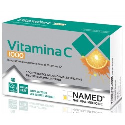 Named Vitamina C 1000 Per Le Difese Immunitarie 40 Compresse - Vitamine e sali minerali - 977657663 - Named - € 9,05
