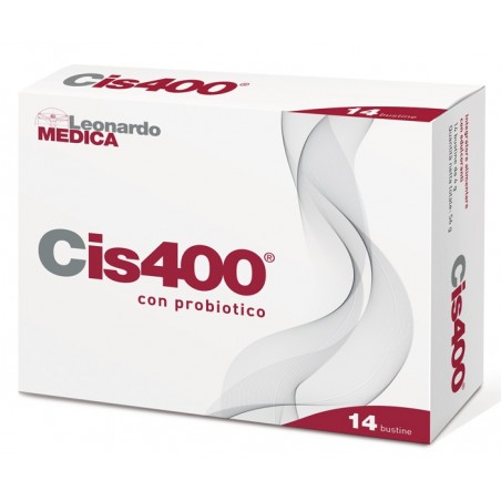 Leonardo Medica Cis400 14 Bustine - Integratori per cistite - 971750500 - Leonardo Medica - € 19,85