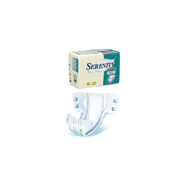 Pannolone Per Incontinenza Serenity Softdry Formato Extra Taglia Medium 30 Pezzi - Prodotti per incontinenza - 903570051 - Se...
