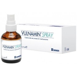 Professional Dietetics Vulnamin Spray 30ml Flacone In Vetro Con Erogatore A Tasto - Medicazioni - 920582273 - Professional Di...