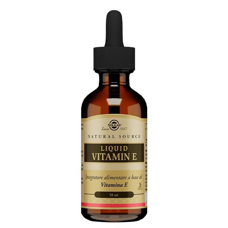 Solgar Liquid Vitamin E Protezione da Stress Ossidativo 58 Ml - Vitamine e sali minerali - 947153843 - Solgar - € 19,16