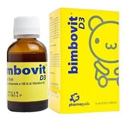 Pharmaguida Bimbovit D3 Gocce 15 Ml - Vitamine e sali minerali - 930373473 - Pharmaguida - € 11,20