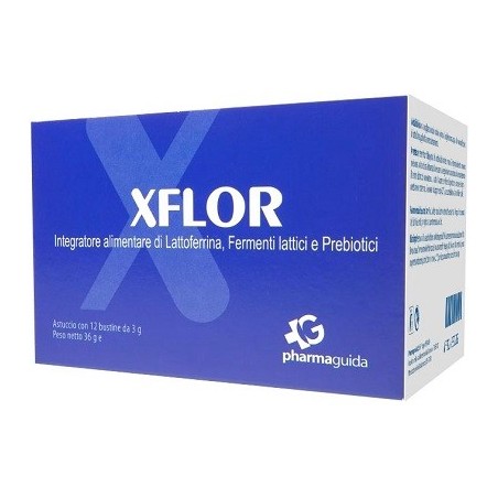Pharmaguida Xflor 12 Buste Da 3 G - Integratori di fermenti lattici - 939580647 - Pharmaguida - € 14,76
