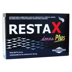 Wikenfarma Restax Donna Plus 30 Capsule - Integratori per pelle, capelli e unghie - 982489433 - Wikenfarma - € 30,70